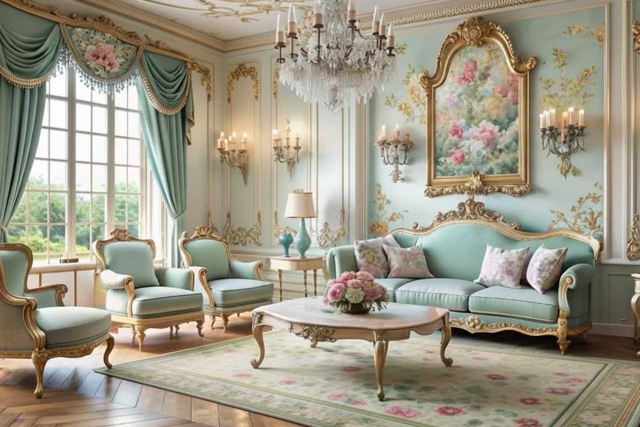 Глосарій ключових меблевих елементів стилю Рококо (Rococo)