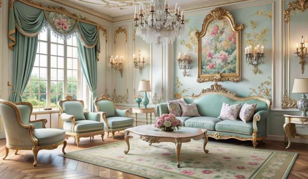 Більстер в стилі Рококо