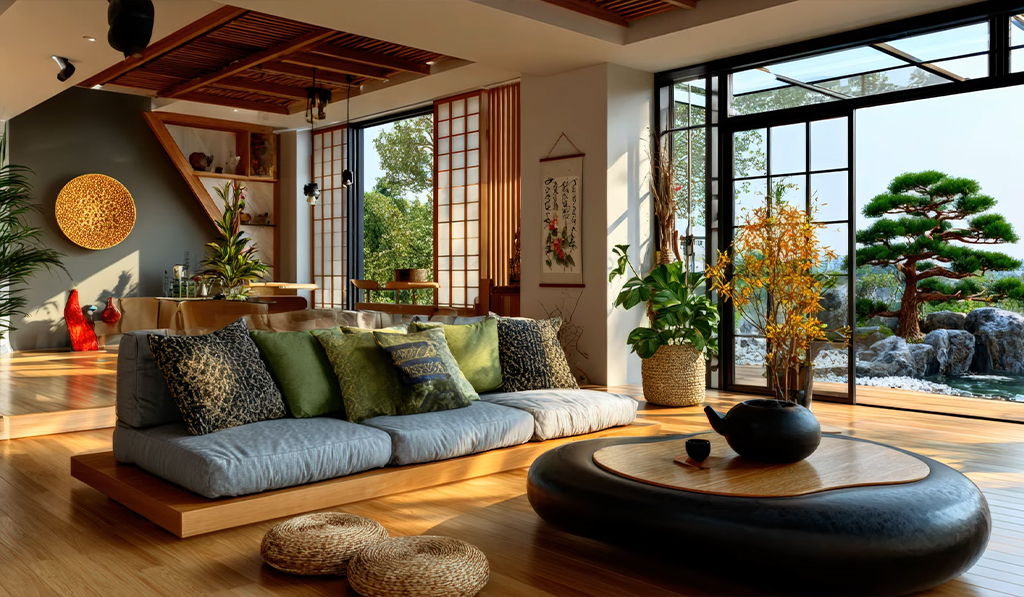 Футон у японському стилі