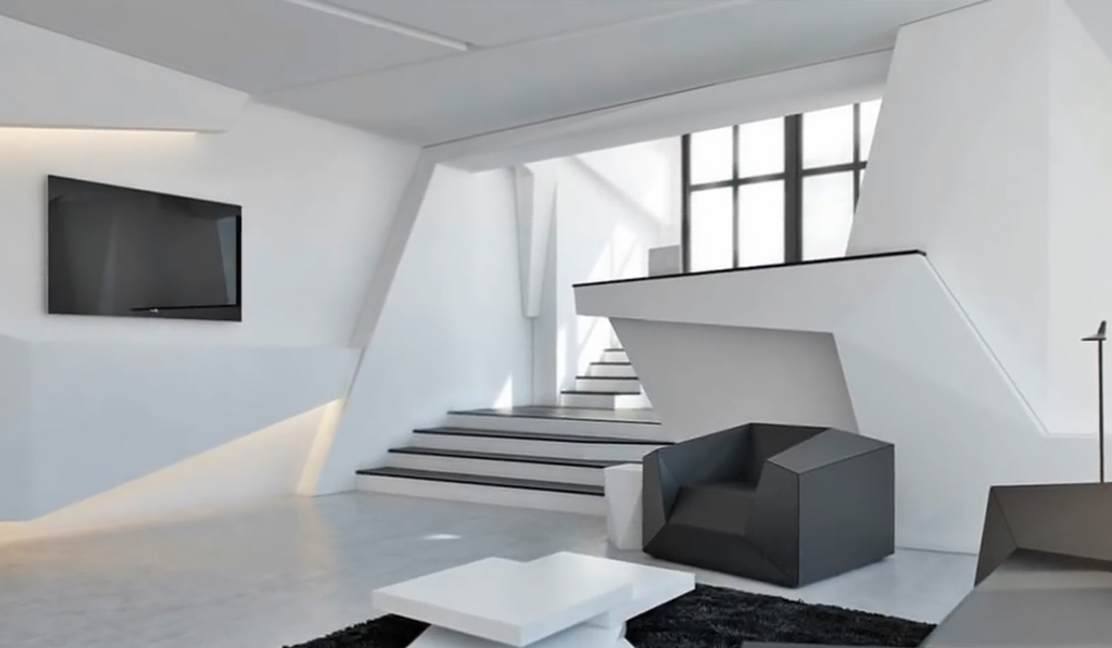 Композити (карбон, склопластик тощо) в стилі футуризм 