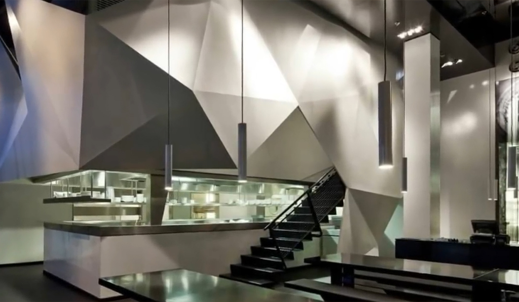 Приховані сховища (додатковий елемент) в стилі футуризм 