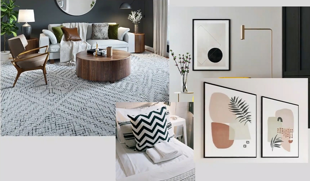 Текстильні вставки у скандинавському стилі