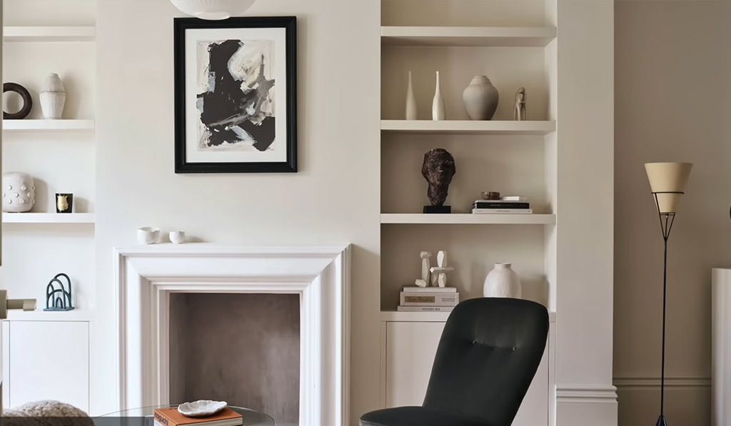 Open shelving (Відкриті полиці) у скандинавському стилі