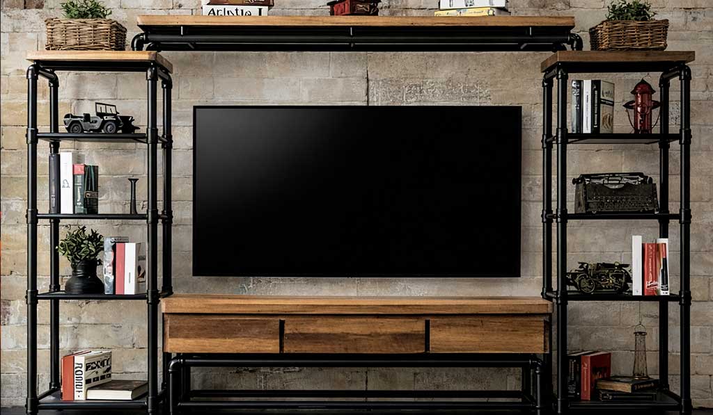 Відкритий каркас з металопрофілю