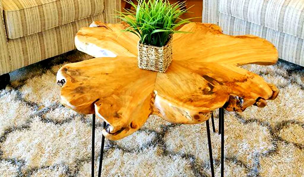 Живий край (Live Edge) лофт