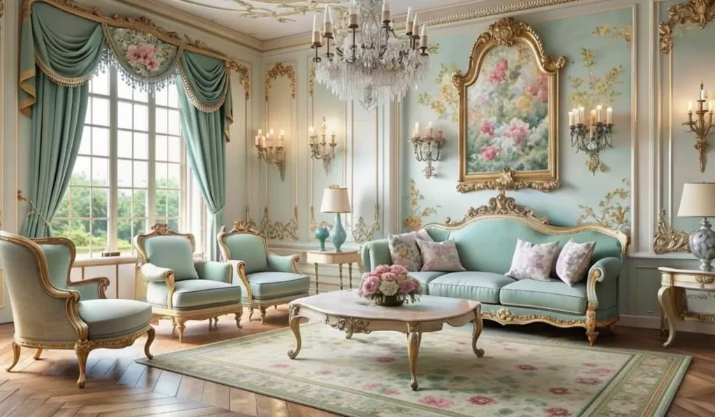 Більстер в стилі Рококо