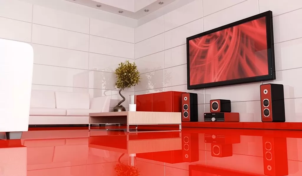 Глянцеві фасади в стилі хай-тек 