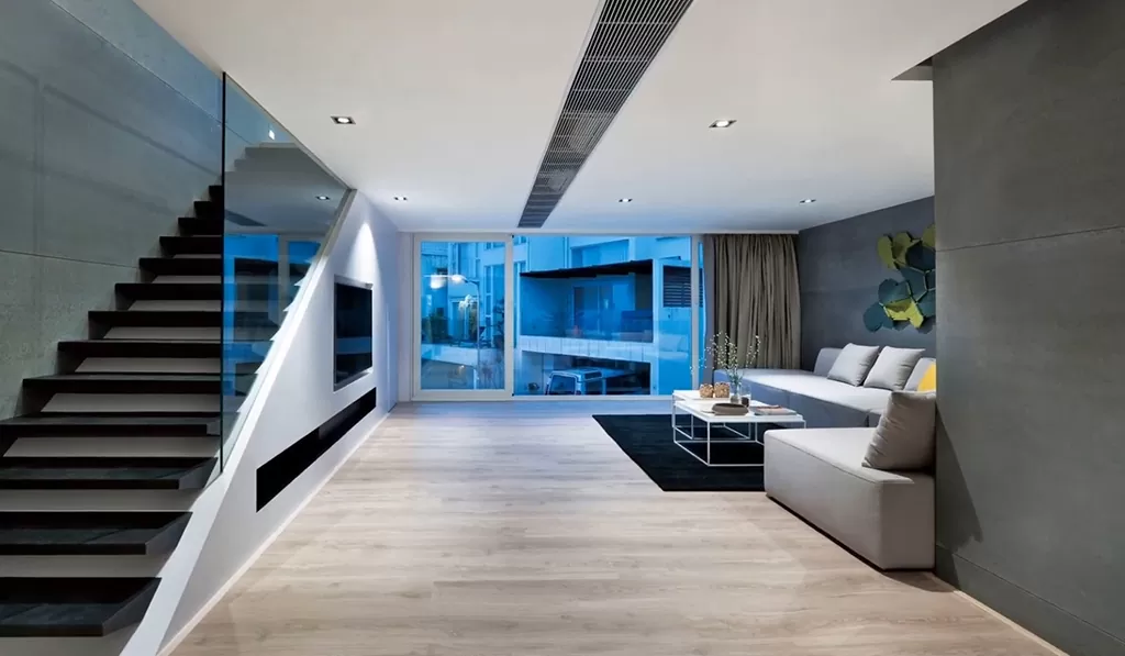 Приховані місця зберігання в стилі хай-тек 